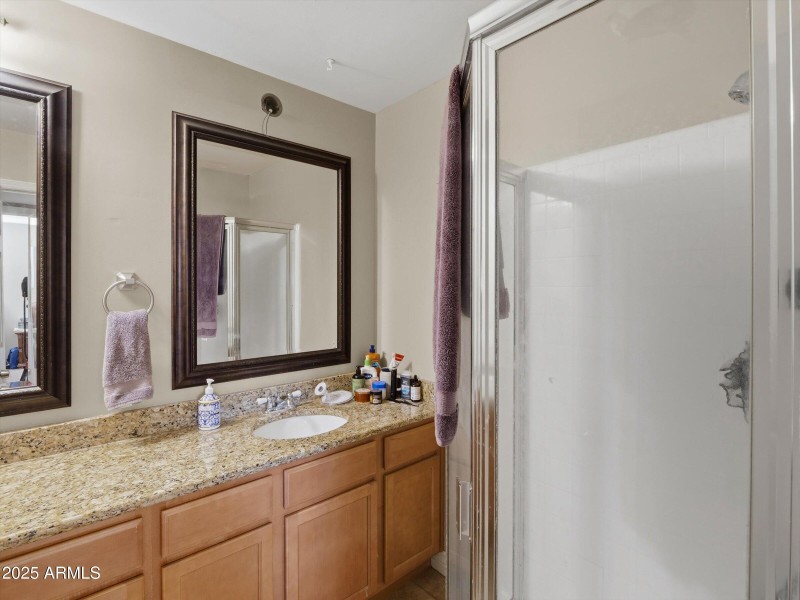 Walk in Shower at Hall bath