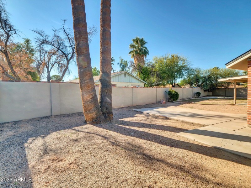 Mature Trees surrounding the other homes