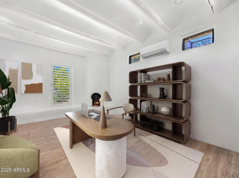 primary bedroom virtual staged