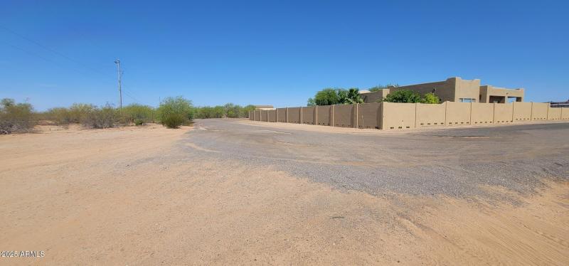 W Jomax & 237th Ave from the lots