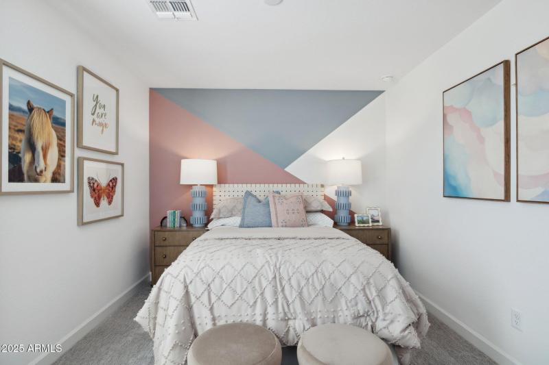 Bedroom 2 - Upstairs - Model