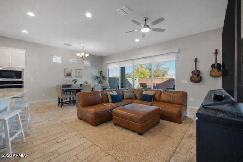 Slider to patio ares