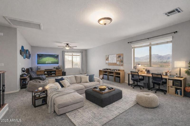 Virtually Staged Loft