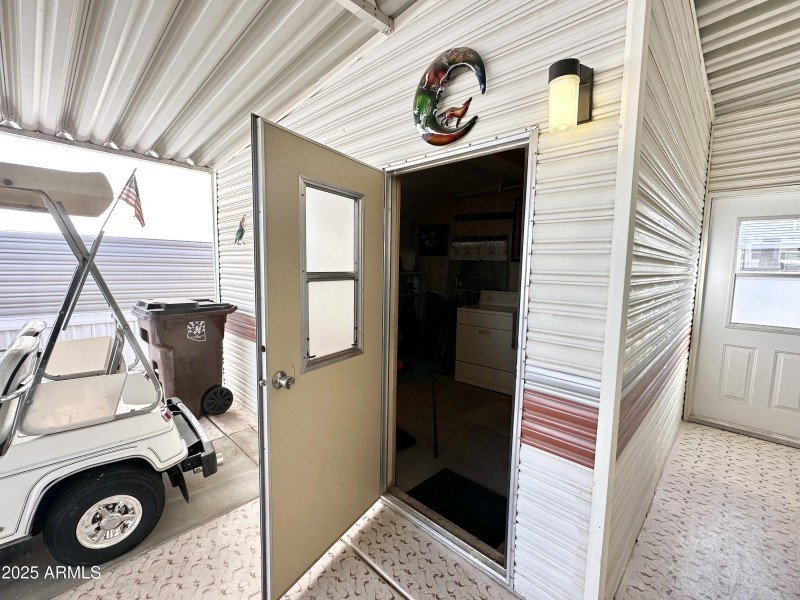 SHED ENTRY