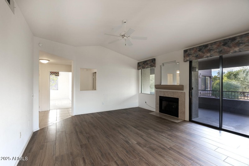 Glass Doors to Large Patio
