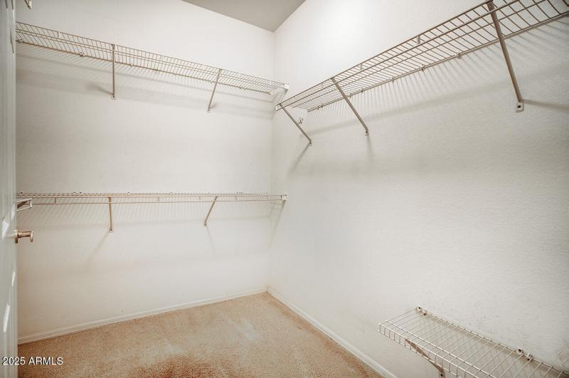 Primary Suite Walk-In Closet