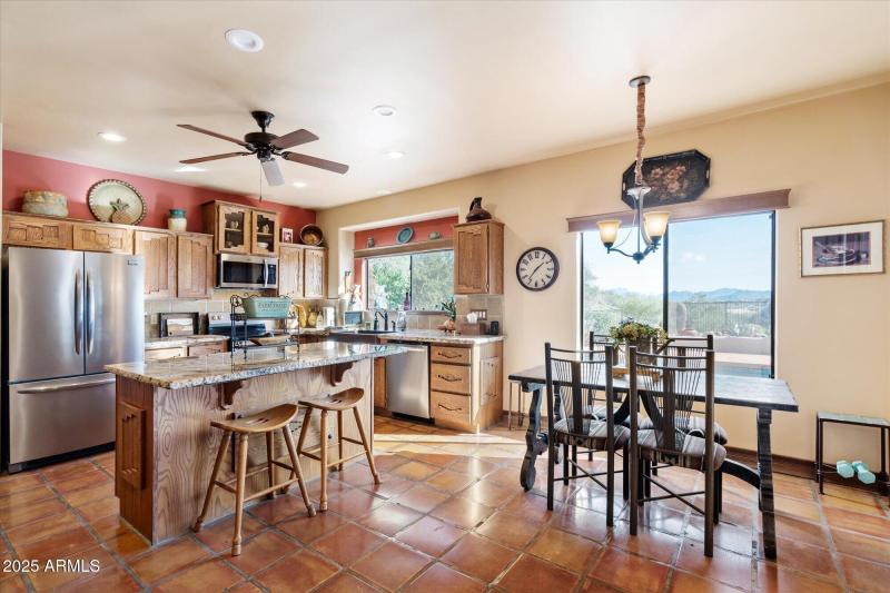 Spacious Kitchen with Center Island