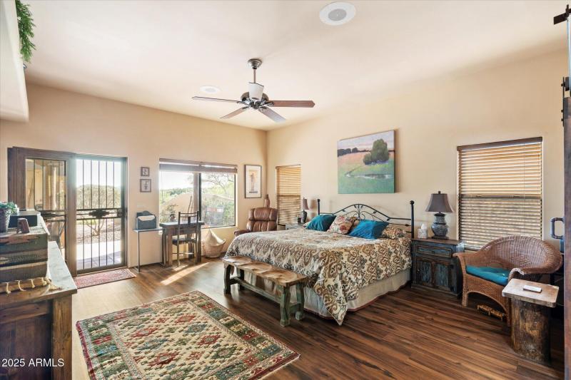 Large Master Suite with Patio Access