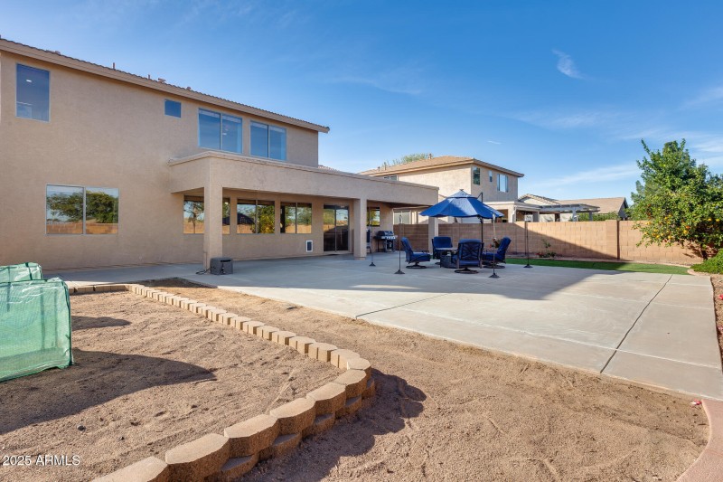 Backyard / Back of Home