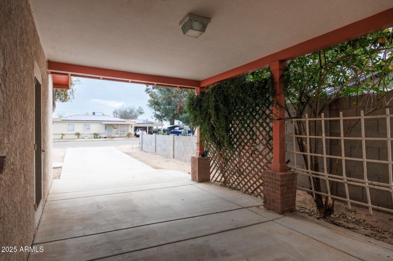 1729 N Lehmberg - Carport View