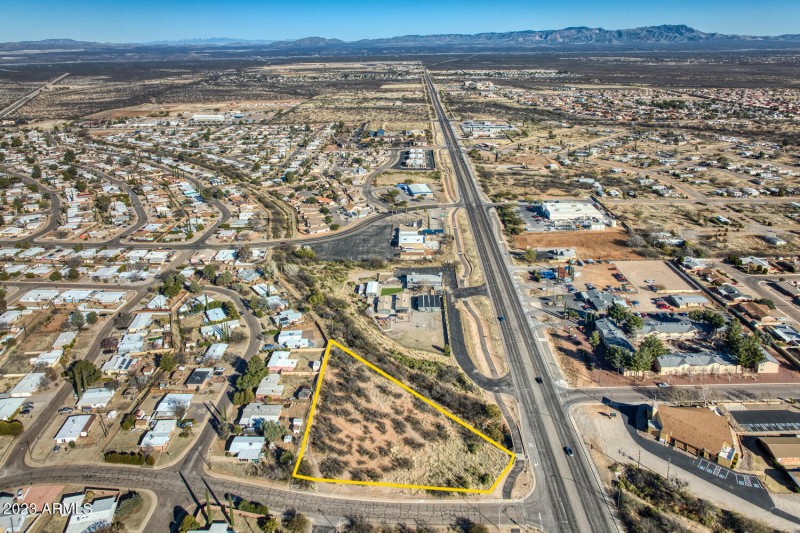 East with Hospital in back ground