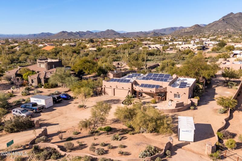 Two temporary storage pods shown in pic