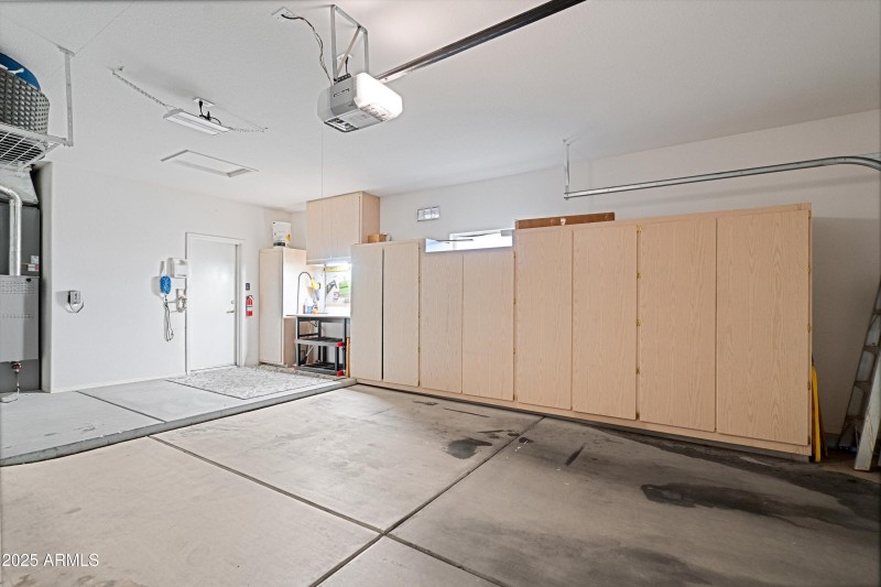 Garage with Golf Cart Parking