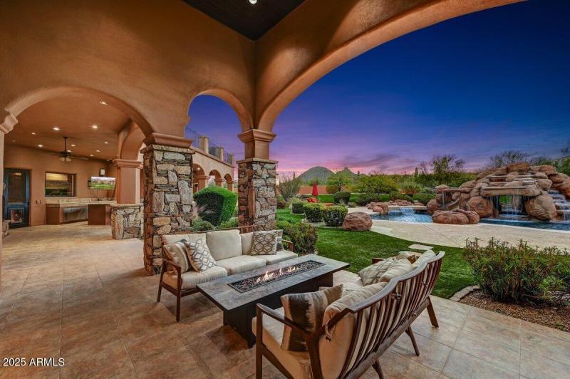 Patio Firepit View Main Level