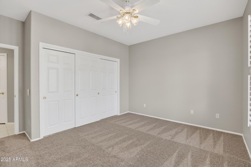 2nd Bedroom with Lots of Closet Space