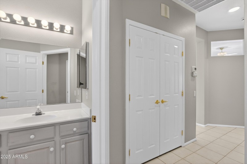 Large Closet off Main Bathroom