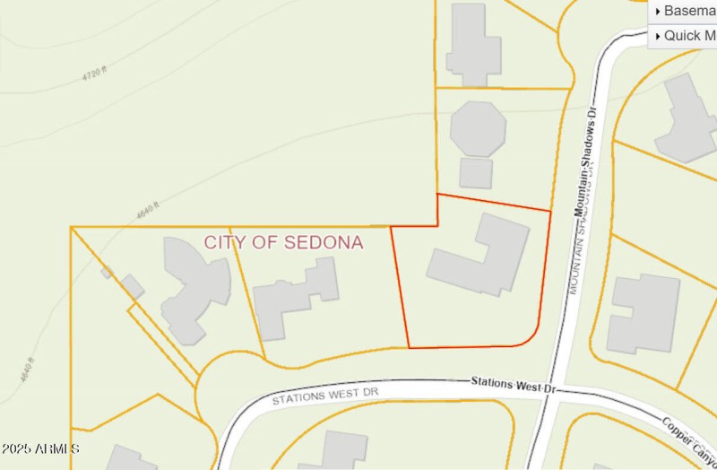 Backs National forest