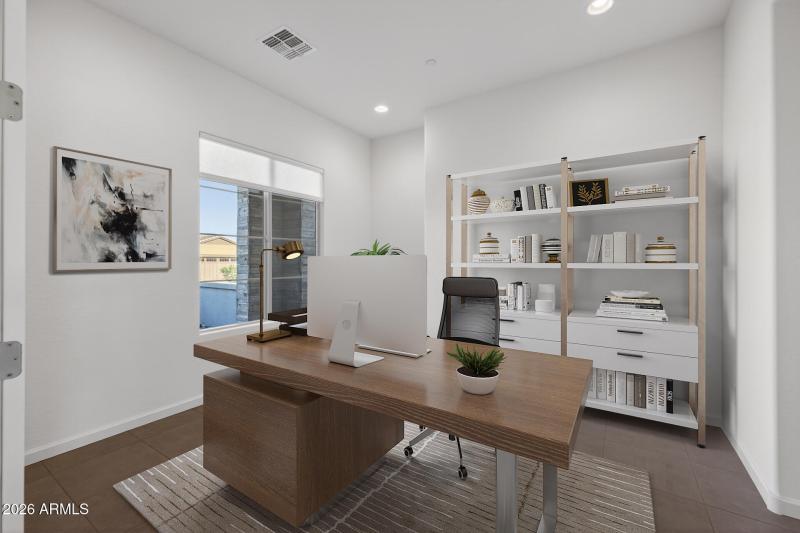 OFFICE Virtually Staged