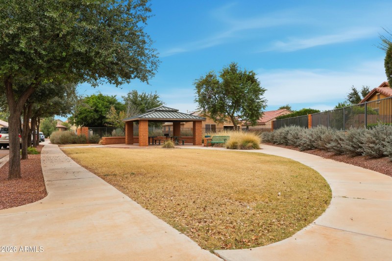 greenbelt across the street