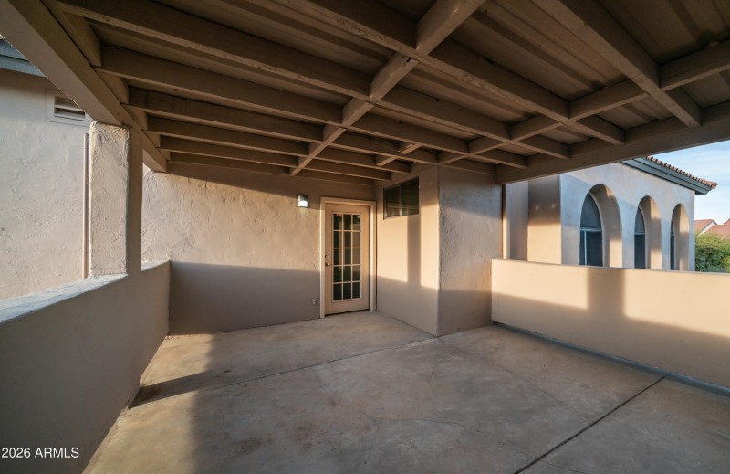 Private Balcony for Suite 200