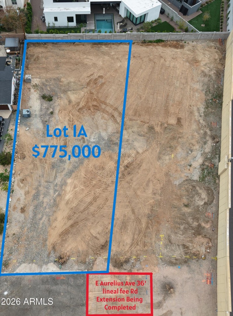 Top Down View - Lot 1A - Labeled