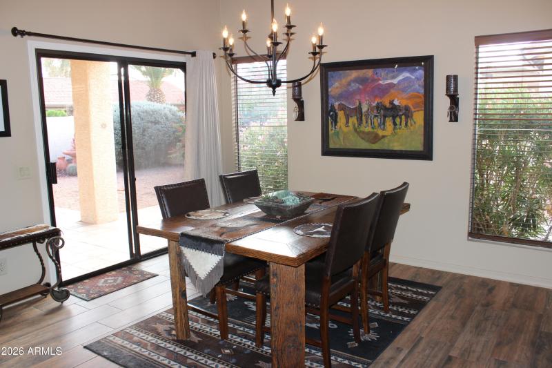Dining area