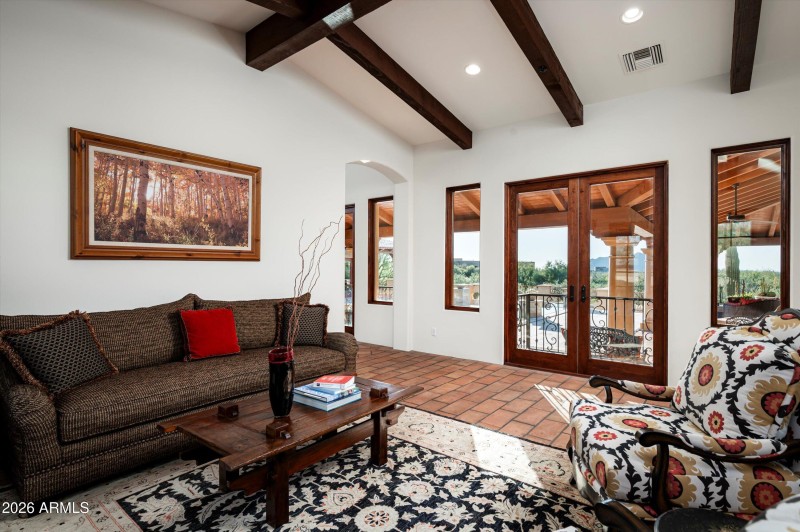 French Doors to Patio