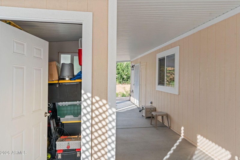 Shed for Storage