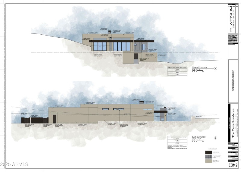 Rendering w: Color Elevations 2