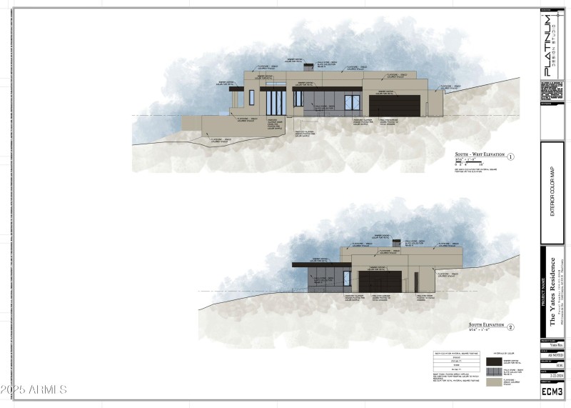 Rendering w: Color Elevations 3