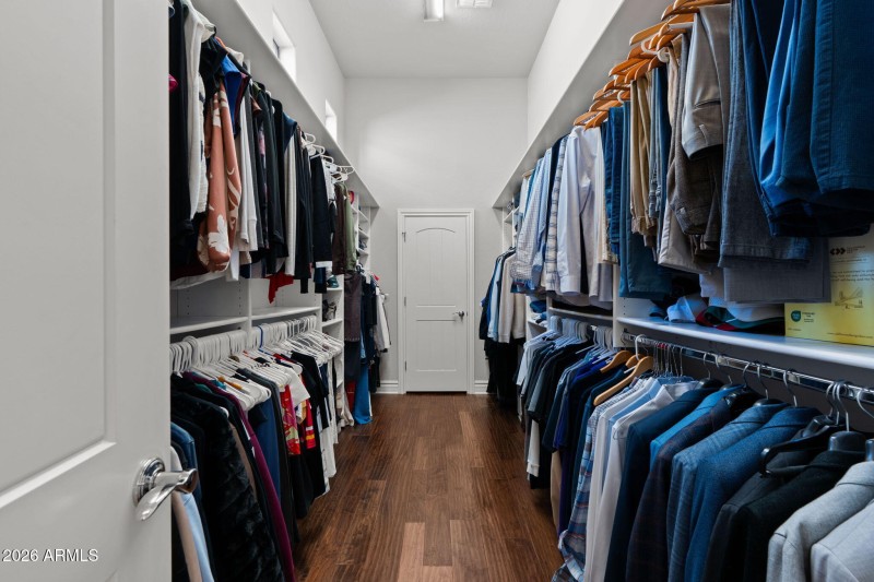 Huge Primary Closet
