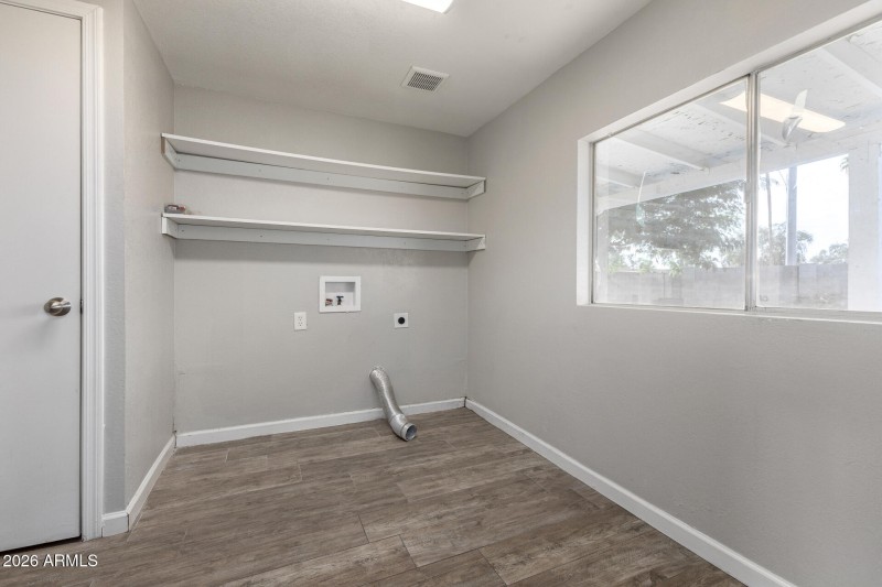 Laundry Room with Storage