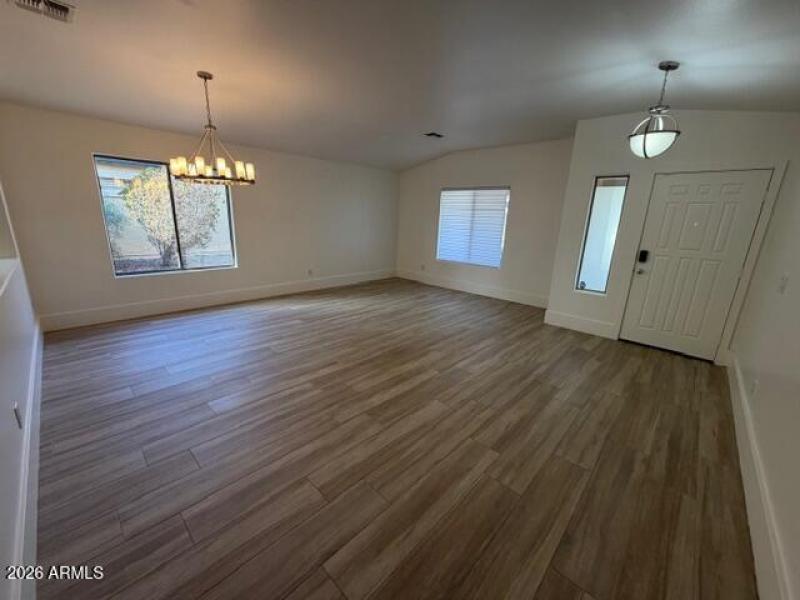 Living-Dining From Hall View