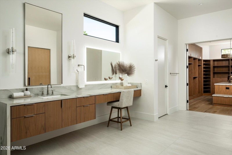 Primary Bathroom to Closet