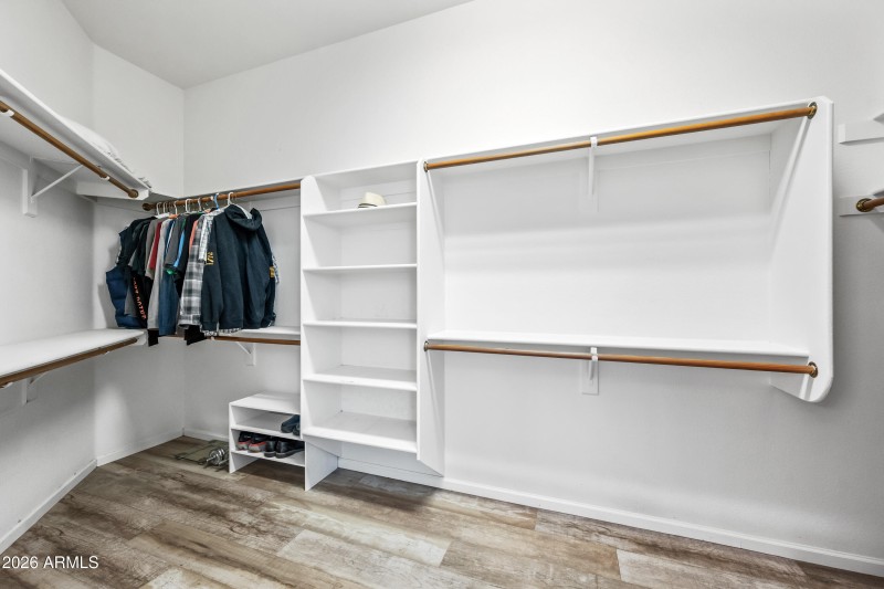 Owner Suite walk-in closet
