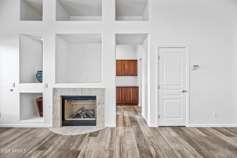 Hall to additional bedrooms