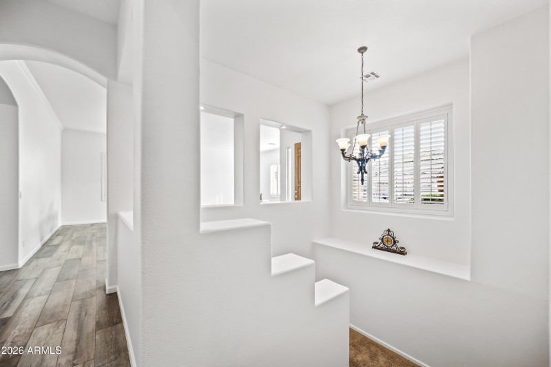 Staircase to basement