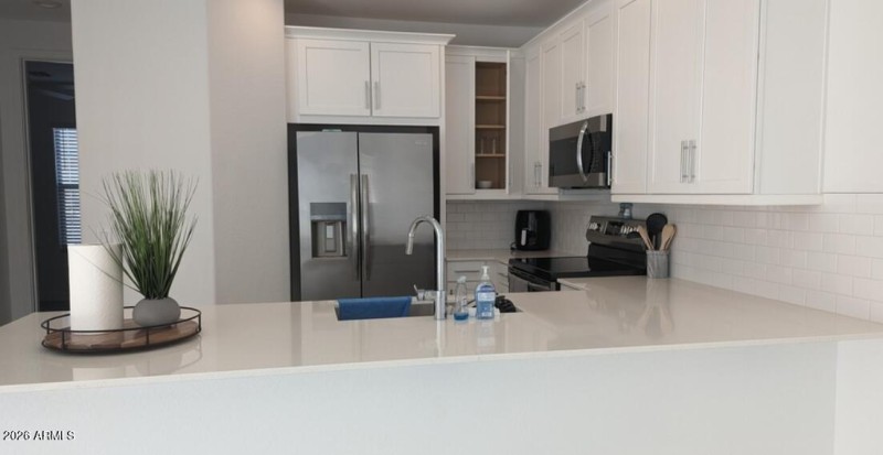 kitchen straight view