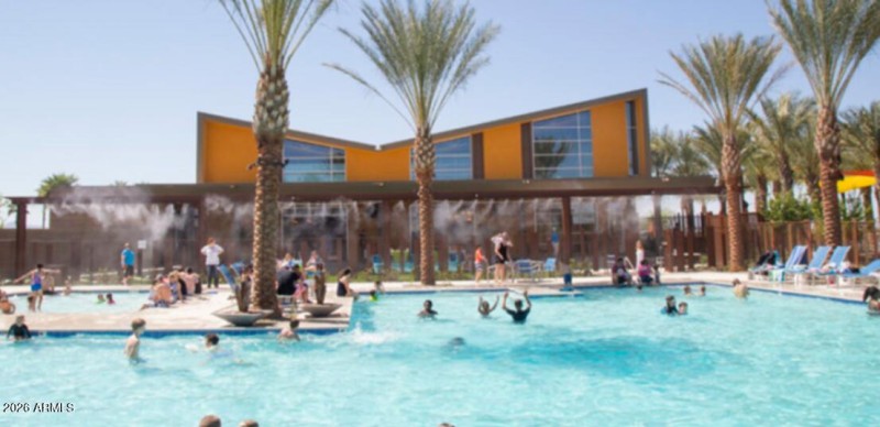 community swimming pool