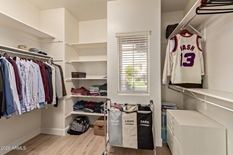 Master Walk-In Closet
