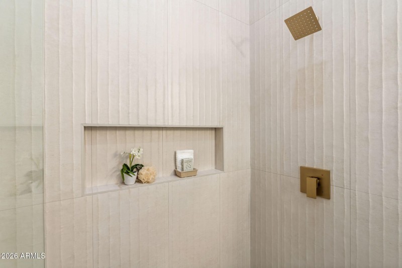 Glass Enclosed Walk-in Shower