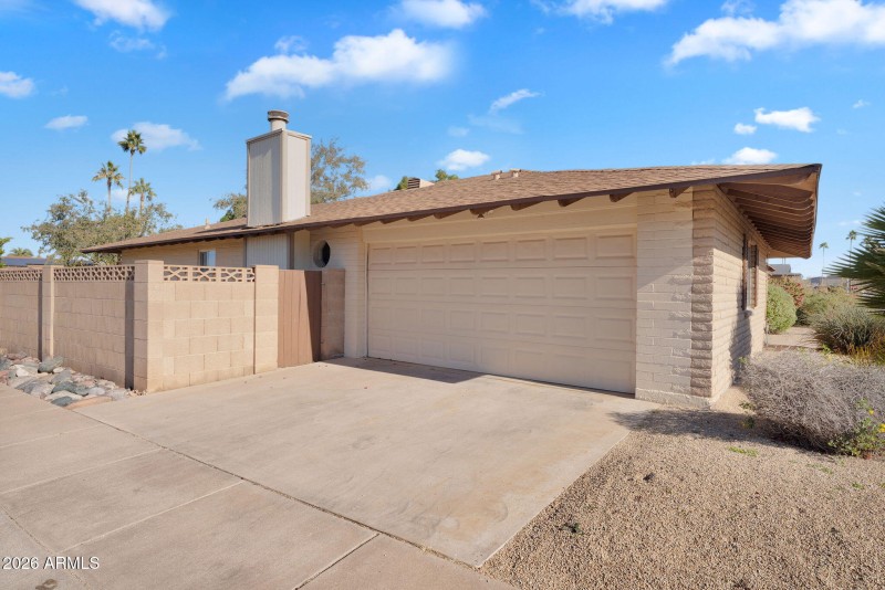 Garage Side Entrance