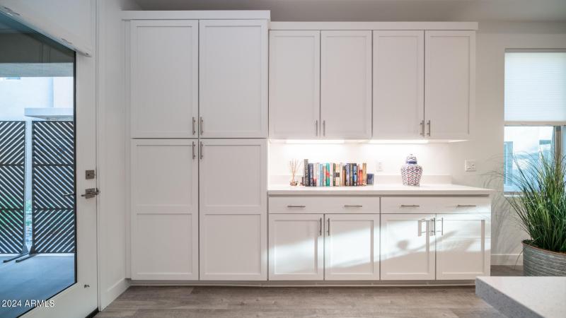 Extended Cabinets and Pantry