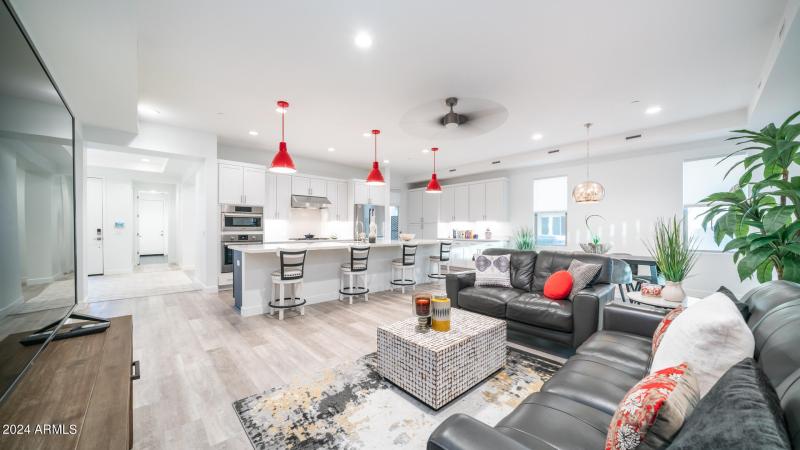 Great Room Looking into Kitchen