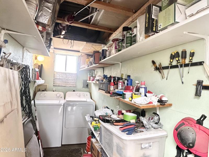 STORAGE FOR TOOLS & EXTRAS