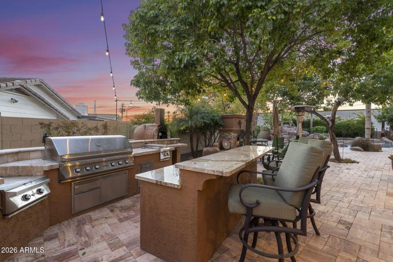 Large Outdoor Kitchen