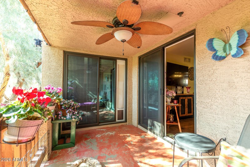 Quaint patio