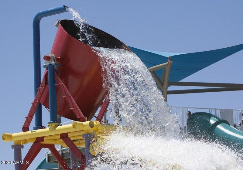 Anthem pools water bucket