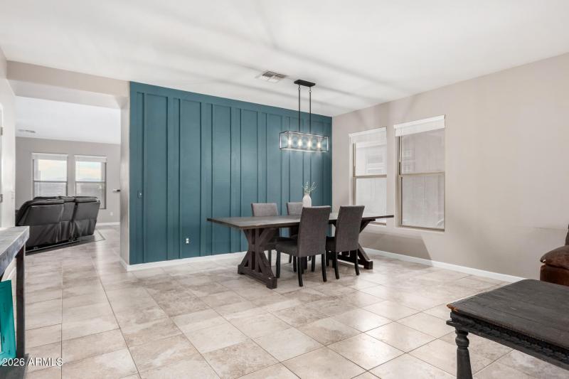 Dining Room and Living Room