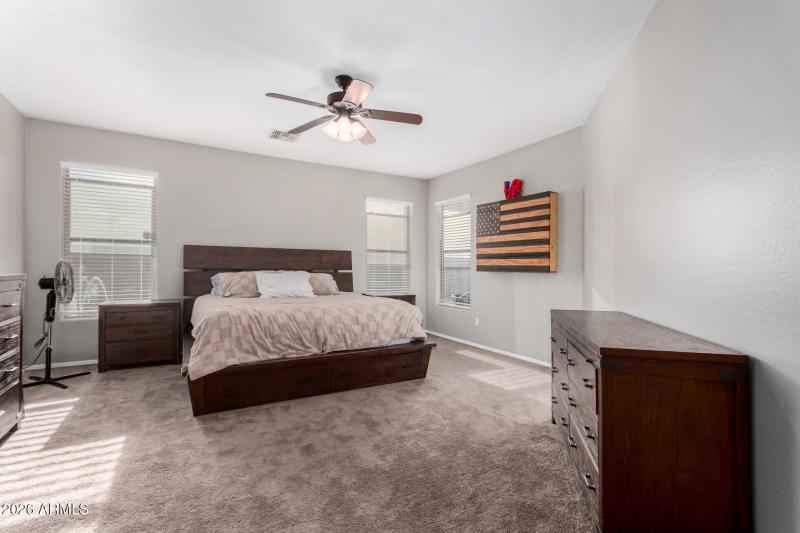 Huge Primary Bedroom